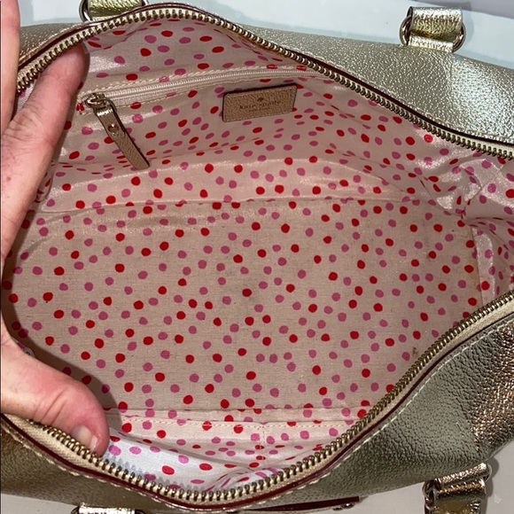Auth kate spade Leather & Canvas Speedy Purse SALE - Picture 9 of 16
